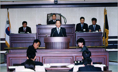 2004년 9월 3일 제22회 임시회 제4차 본회의장