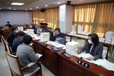 12.3 도시환경위원회 예산안 등 예비심사