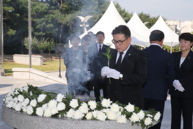 8.15 제73주년 광복절 현충탑 참배