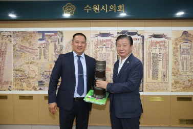 9.3 몽골 울란바토르 칭겔테이 구의회 방문