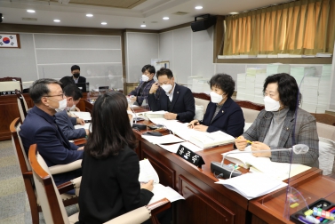 20211201 각 상임위별 예산안 등 예비심사